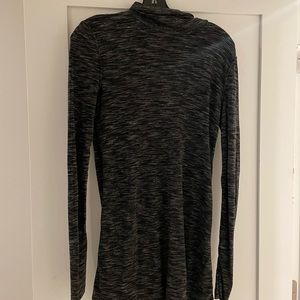 Black and grey free people tunic